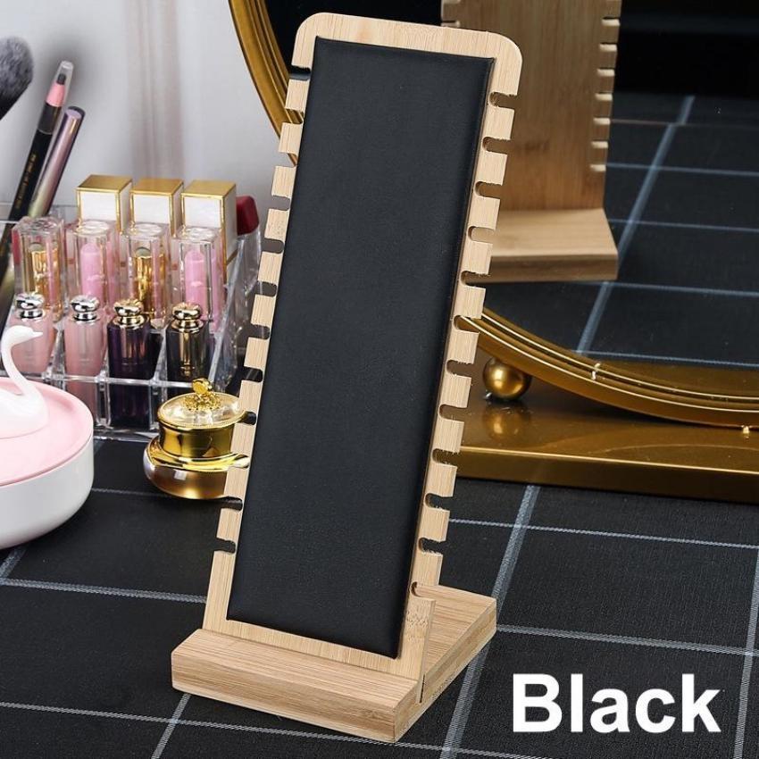 Новая мода бамбуковые ювелирные изделия ожерелье органайзер для ювелирных изделий деревянный мульти кулон полка рамка для дисплея