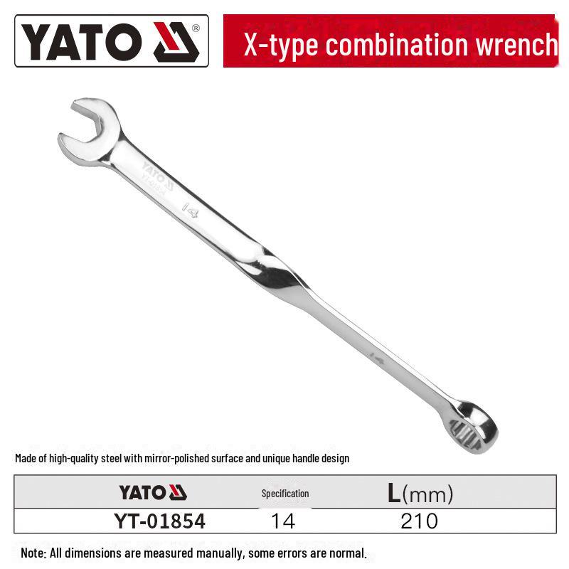 Yiertuo X-Shaped Dual-End Plum Blossom Wrench for Scaffolding Workers