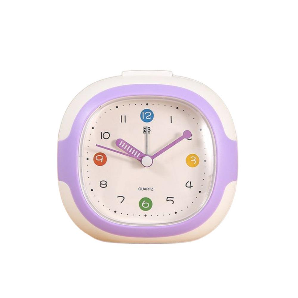 Anti-drop Alarm Clock with Night Light Tabletop Clock Cute Children Desktop Clock Student Learning