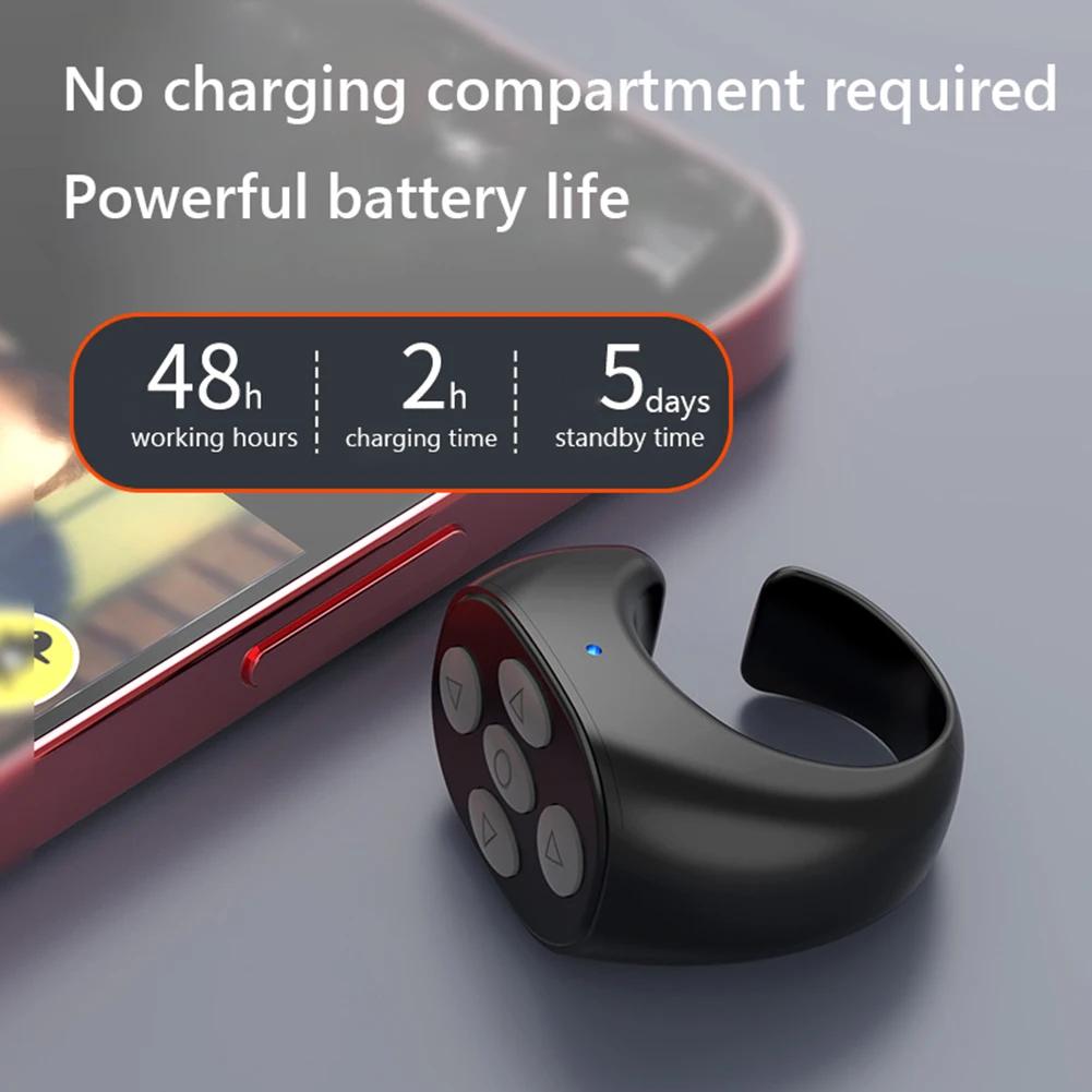 E-Reader Controller Bluetooth-Compatible 5.3 Camera Shutter Taking Photos Video Recording Remote Triggers for Kindle Paperwhite