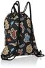 Ania Animal Adventure Quilted Knapsack for Boys, QAN2-1950, Black