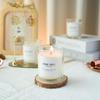 Customized Soy Wax Scented Candles with Essential Oils in Glass Holder