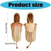 Lions Costume Set Animal Fancy Dress Costume Kit,Lions Ears Headband Tail Jumupsuit Halloween Cosplay Party Decorations