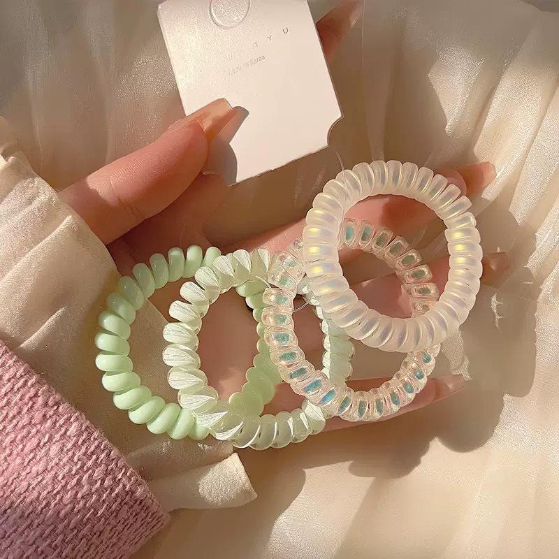 Elastic Hair Ties - No-Pull, Versatile & Stylish for 2024