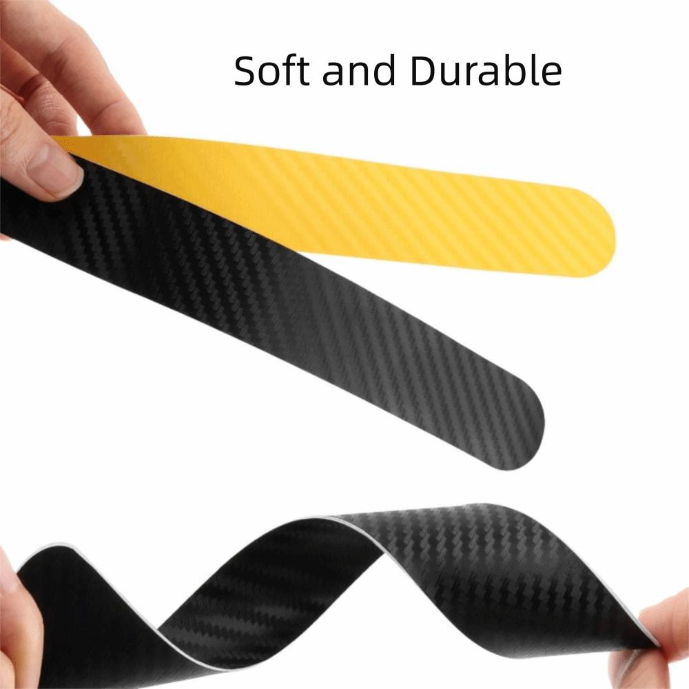 Carbon Fiber Look Bicycle Frame Sticker Water Resistant Frame Guard Patch  Road Bikes