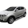 Marche-pieds latéraux - JJ-AUTOMOTIVE - Kia Sportage 2010-2015 - 2 pièces - Noir - Avec fixations