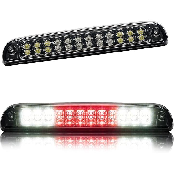 3Rd Third Brake Light LED For 1999-2016 Ford F250 F350 F450 F550 Super Duty, 1993-2011 Ford Ranger High Mount Rear Cab Brake Lights Assembly, 99-16