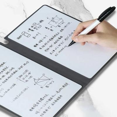 1 шт. многоразовый набор блокнотов для белой доски с ручкой для белой доски стирающаяся ткань кожаный блокнот еженедельный планировщик портативный стильный офис