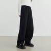 Elva' Island Women's Autumn/Winter High-Waist Loose Wide-Leg Trousers