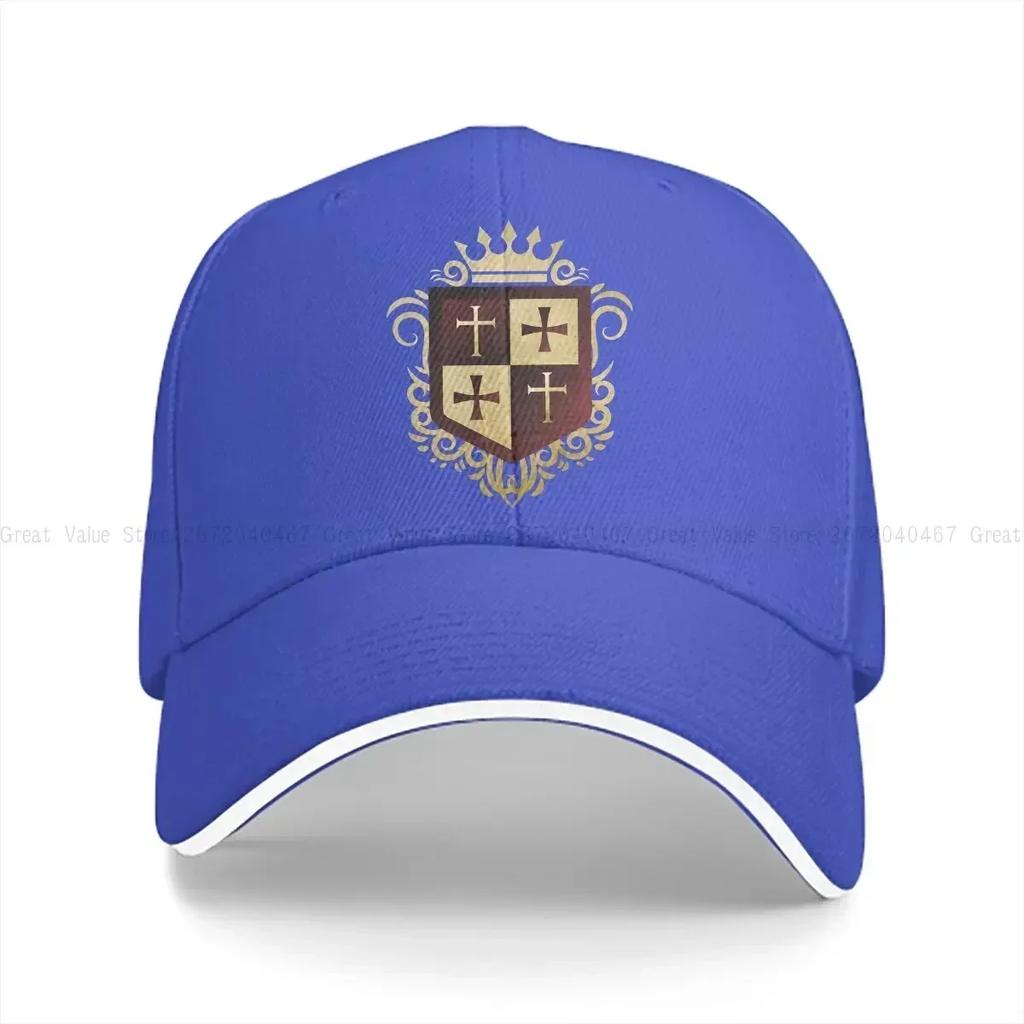 Pure Color Dad Hats Templar Cross Medieval Unisexs Hat Sun Visor Baseball Caps Knights Templar Peaked Cap