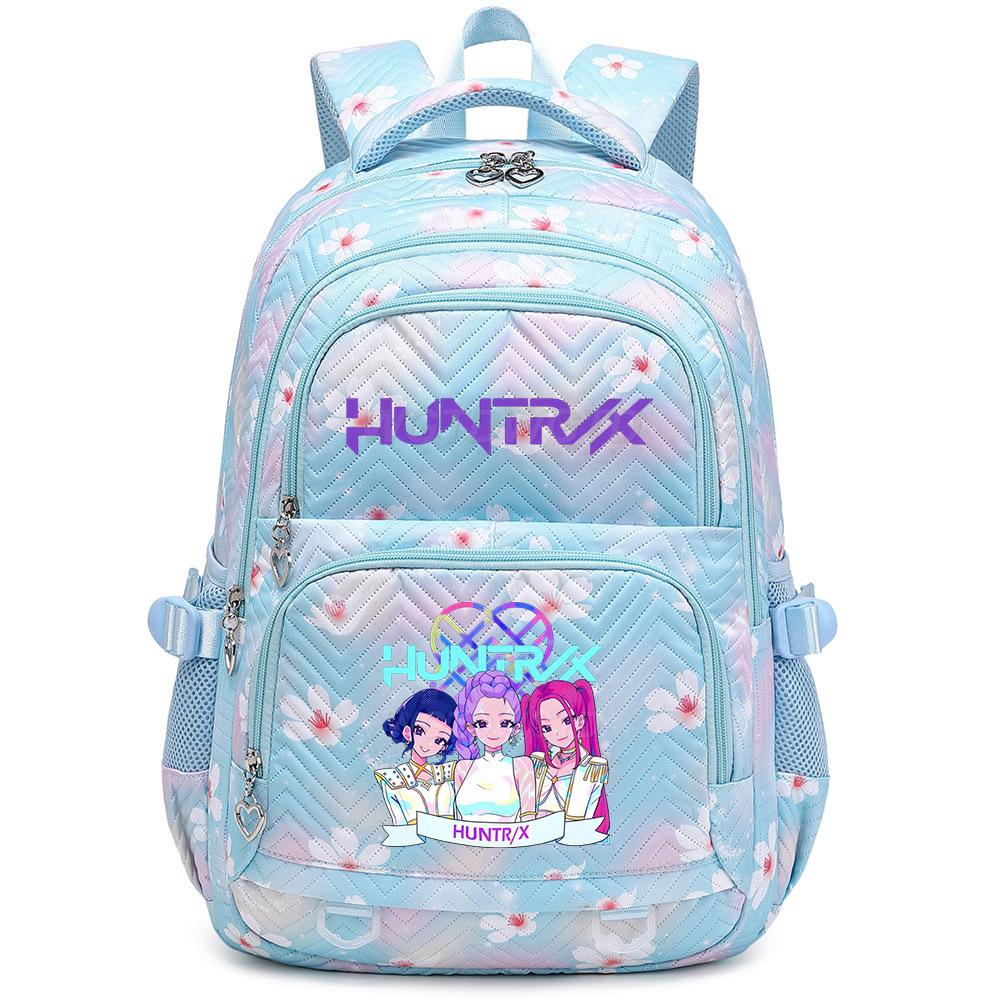 Школьная сумка с принтом K-Pop, аниме, мультфильмы, для старшей школы, большая вместимость, студенческая, для отдыха, трендовая