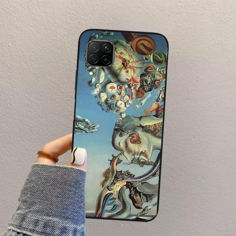 Чехол Salvador Dali Art для Huawei Nova Y70 Y90 Y60 Y73 Y72 Y61 Y91 12s 12i 11i 8i 9 10 SE P40 Lite P60 P30 Pro