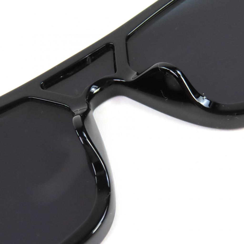 Great LOUIS VUITTON sunglasses LV Sleek Square black mens Z2062E Used