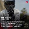 FIVE RS3 EVO Motorcycle Gloves, Black/Red (Size L)