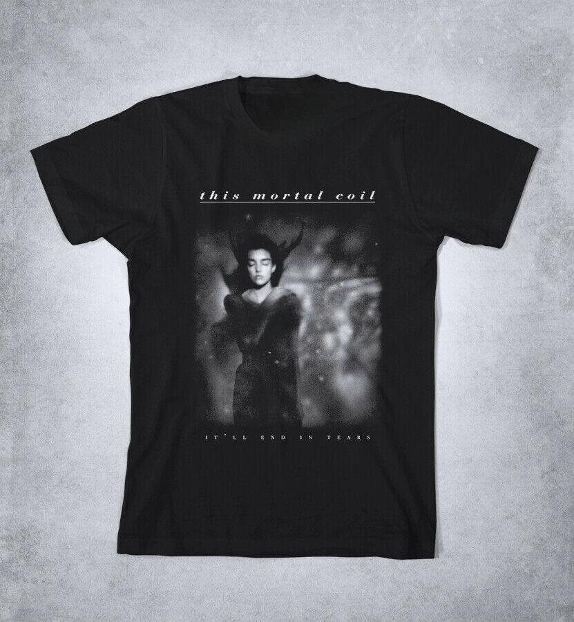 It Will End In Tears This Mortal Coil Arrival Crewneck Round Neck Printed heavyweight Sweatshir