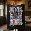 Halloween Horror Icons Soft Comfortable All Seasons Sofa Office Naps Outdoor Travel Perfect Great Gift