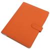 Система Блокнот B5 26 Колец Диаметр Колец 19мм Съемные Листы Магнитная Кнопка Легкий в Использовании Черный Коричневый Оранжевый Высота 275мм Ширина 210мм [Raccolta Luce] (оранжевый)