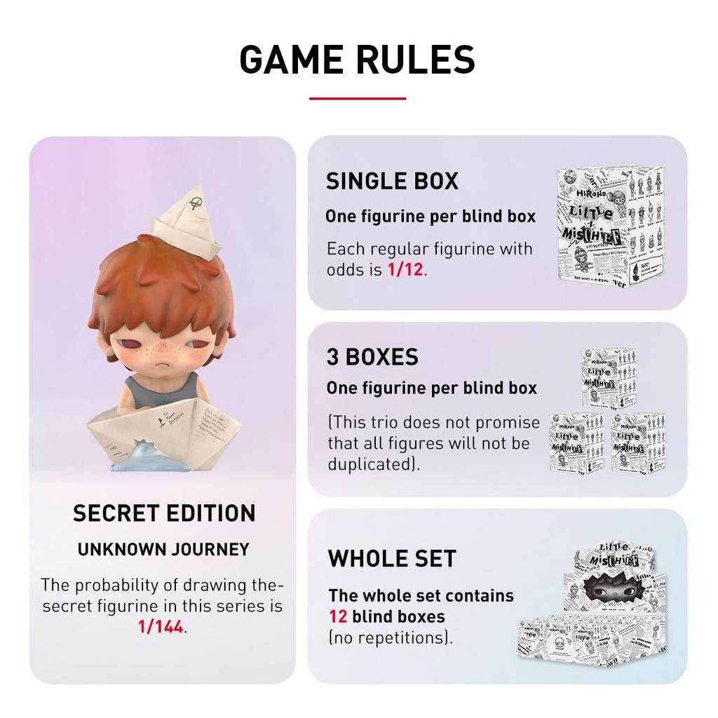 POP MART HIRONO Серия «Озорная» Коробка Pop Mart Gachapon Blind Box Пластик Премиум ПВХ Мягкий Оригинальные Подарки на День рождения [В ассортименте 12] Фигурки, Модели,