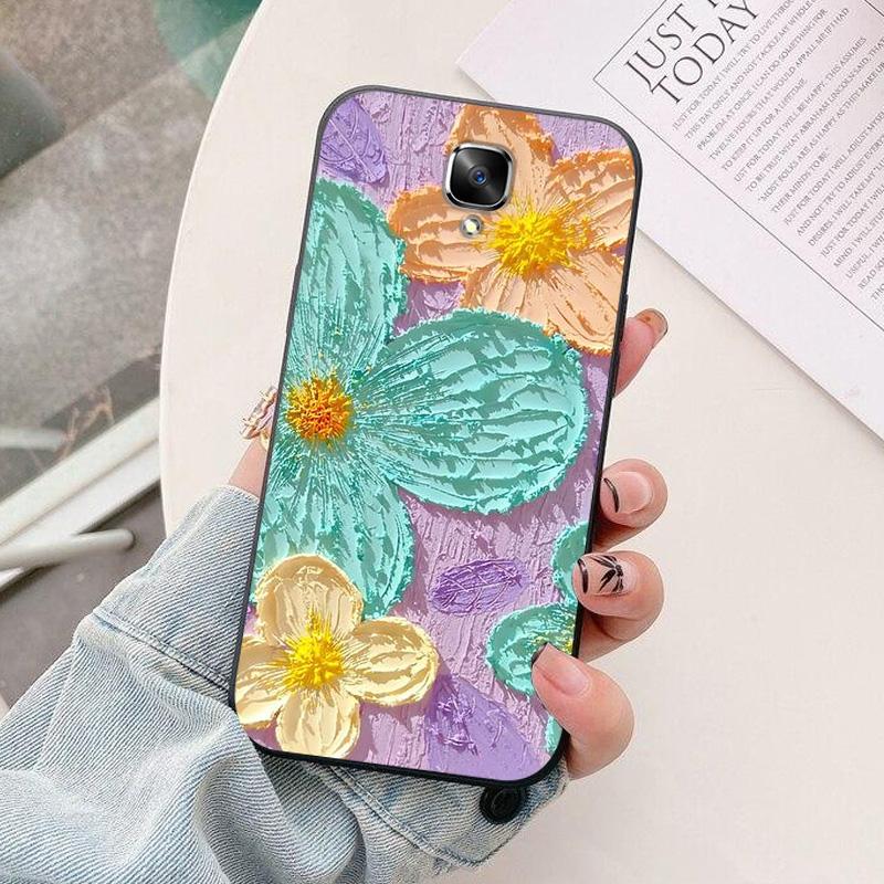 For Oneplus 3 3T Case Soft TPU astronaut Silicone Phone Cover for Oneplus 3 3T 5T Cases Black Bumper Funda One plus 3T 5 T