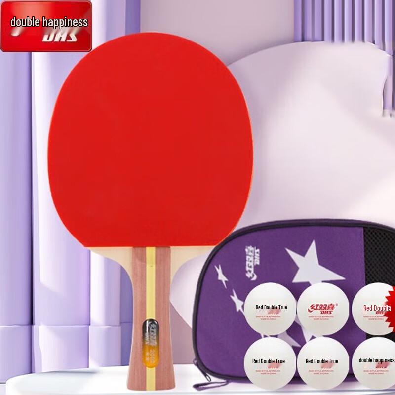 Double Happiness 2-Star Table Tennis Racket