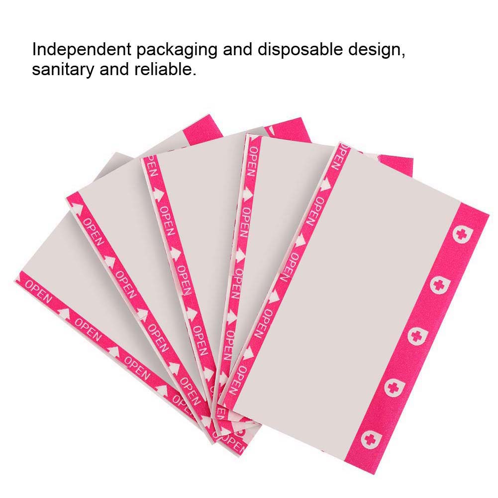 100Pcs Waterproof Mini Round Breathable Bandage Band Aid First Aid Wound Dressing Patch