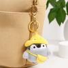 Collection Penguin Doll Bag Pendant Fluffy Plush Penguin Keychain  Backpack Decoration