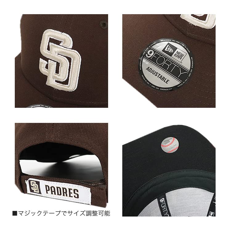 NEW ERA Cap 9FORTY MLB San Diego Padres Brown Beige