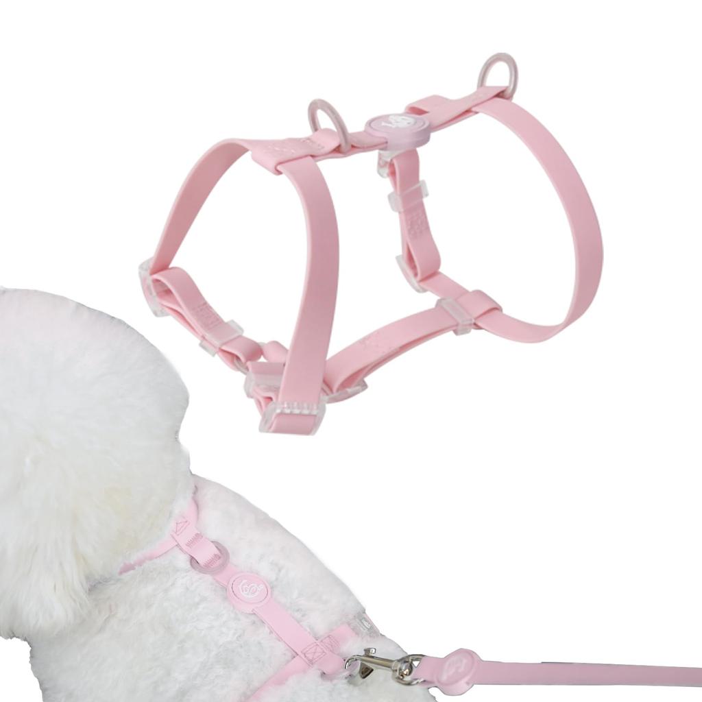 Maychan Waterproof Resistant To Oil and 3 Small and Medium Dog Odor Resistant Harness, Water, Abrasion, Colors, Collar, Lead, Adjustable, Lightweight,