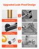 VEVOR Thermostatic Shower Faucet Valve, 38 degrees C Secure Lock Thermostatic Shower Valve Trim Kit