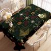 1pc Tablecloth Soft Fashion Aesthetic Geometric Ethnic Style Pattern Suitable for Dining Table Coffee Table Desk Tea Tray, Picnic Outdoor Dining Campi