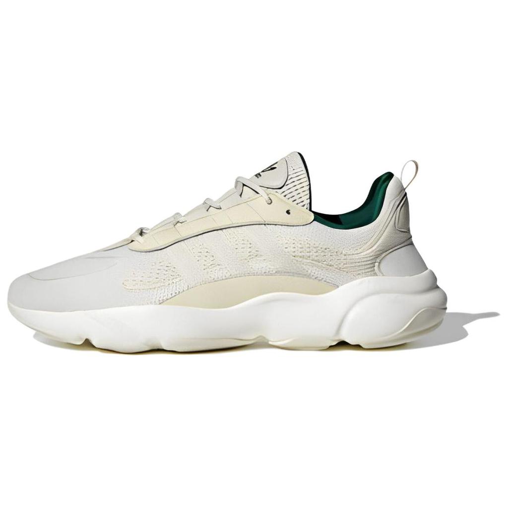 adidas Originals Haiwee Круглый носок Удобные Дышащие Низкие Повседневные Кроссовки Унисекс Повседневная Обувь Белый ID0553