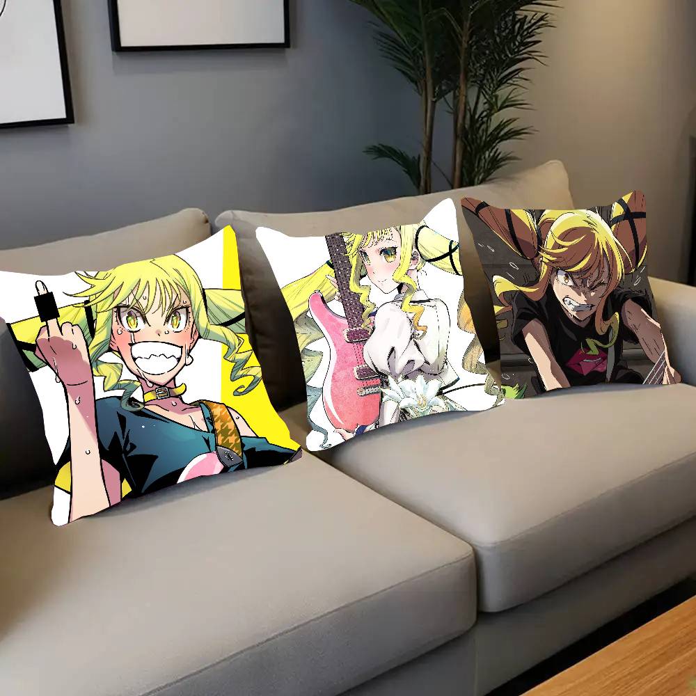 Suzunomiya Lilisa Manga Pillow Case Fashion Square Pillowcase Bedroom Sofa Room Ins Decoration Leisure