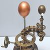 Солнечная система Orrery из латуни ручной работы с деревянной основой, коллекционная модель Солнца, Земли и Луны