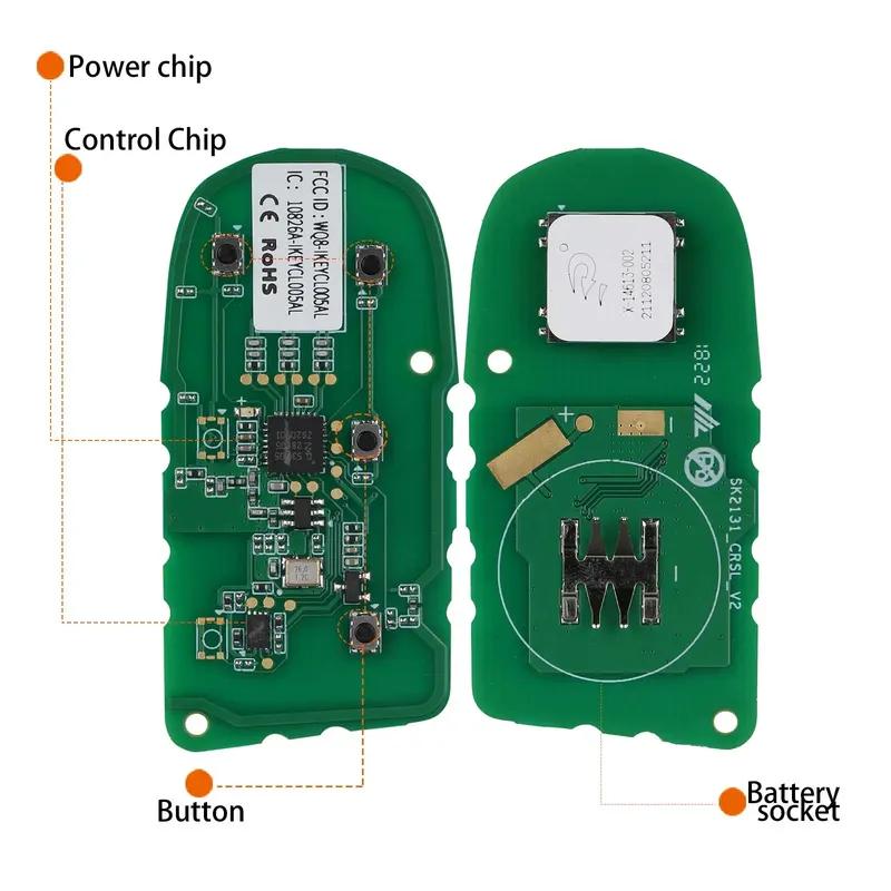 AUTEL IKEYCL004AL IKEYCL005AL CL004AL CL005AL Универсальный смарт-пульт-ключ для KM100/IM508/IM608