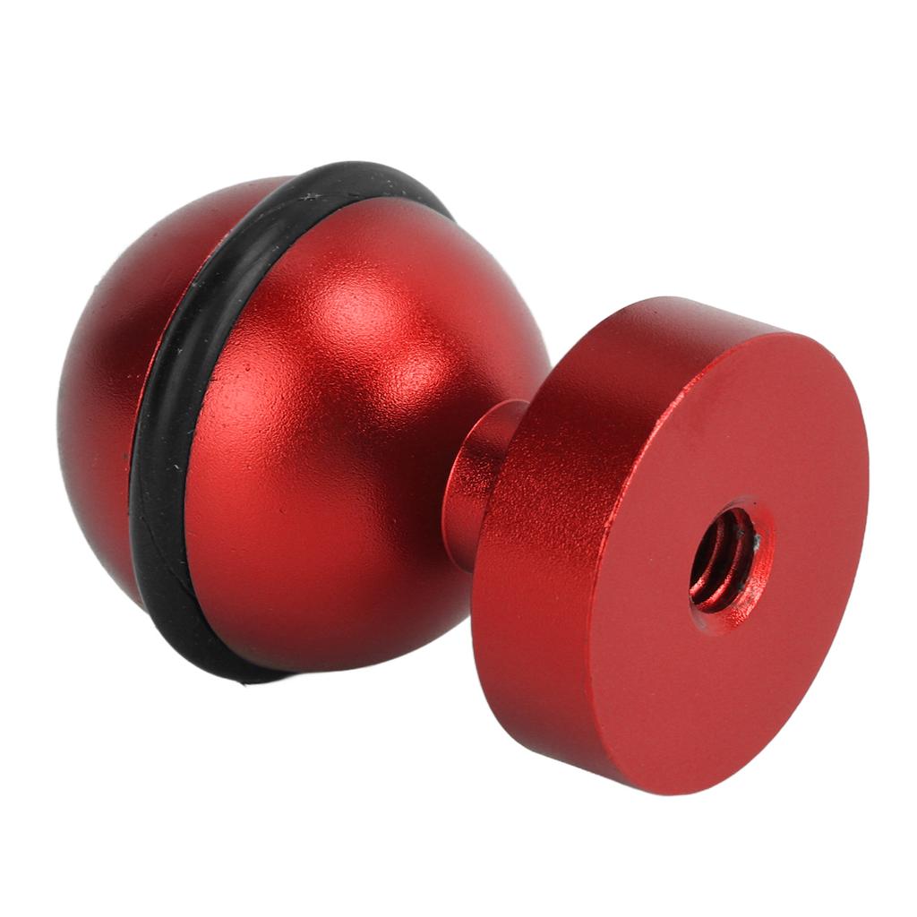 Подводный свет Шаровая головка Алюминиевый сплав Твердое анодирование Маленький Легкий Прочный Подводный фонарь Шаровая головка