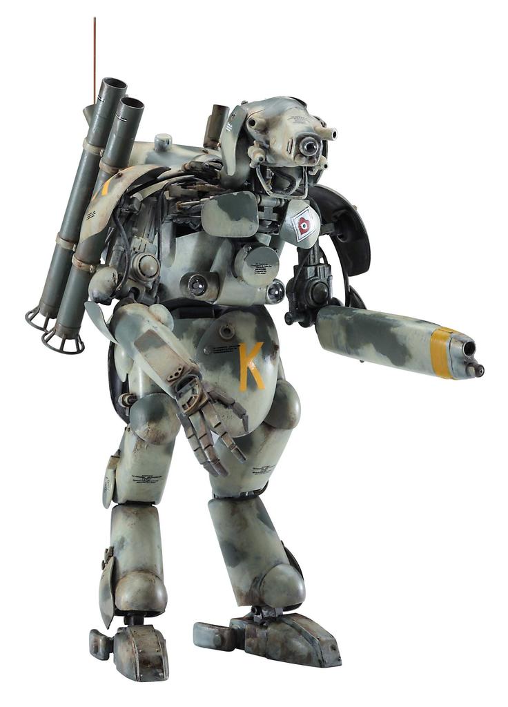 Hasegawa Maschinen Krieger Humanoid Type Unmanned Interceptor Grocerhund Dachshund Scale Plastic Model 64120 1/20