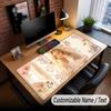 Custom Name Extended Mouse Pad,Sabrina Carpenter Gaming Desk Mat For Home Office Desktop Decor