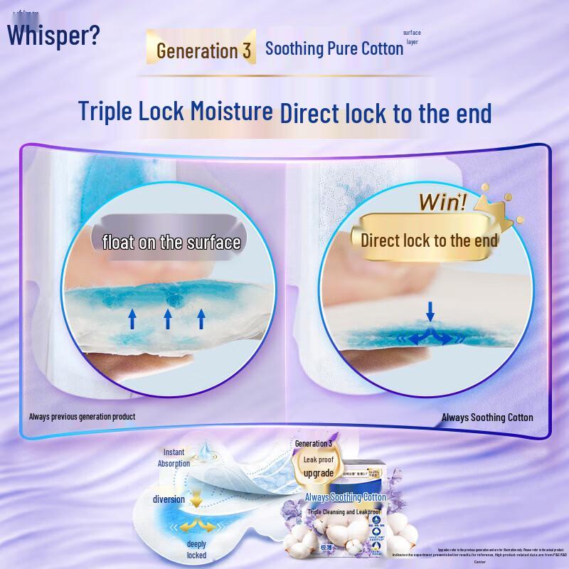 Коллекция средств женской гигиены Whisper