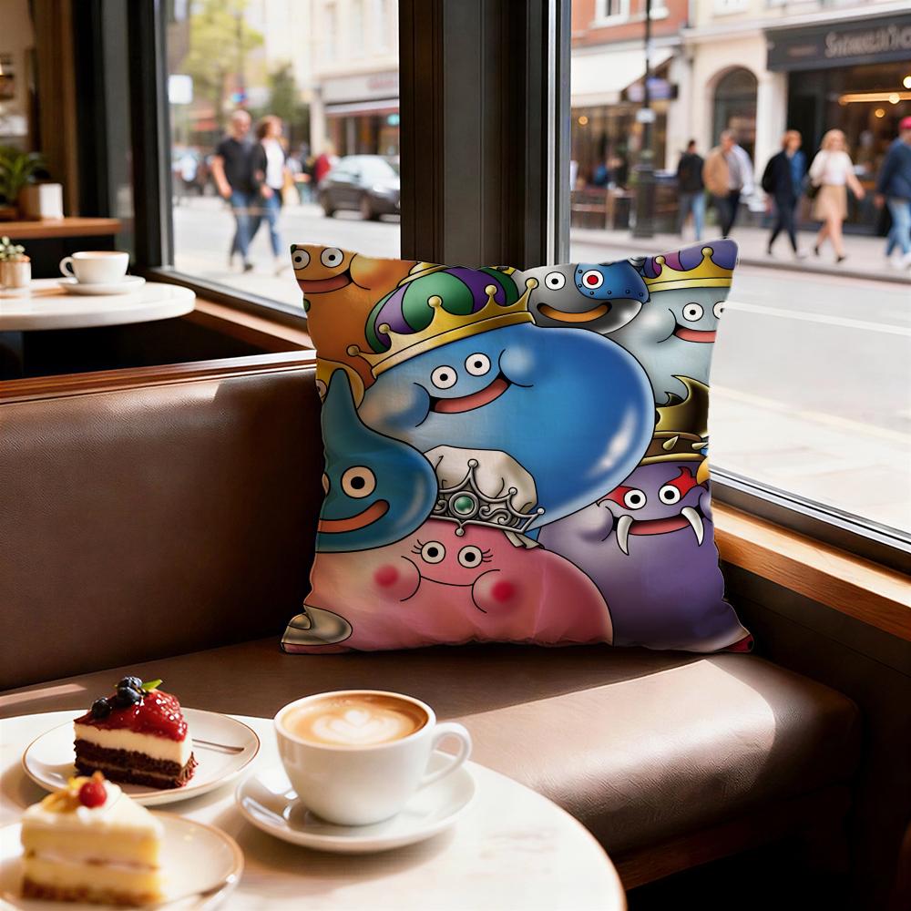 Game Dragon Quest Rocket Slime Cushion Cover Decorative Cushions Covers Cover Sofa x Pillow  Piece x x Pillowcase