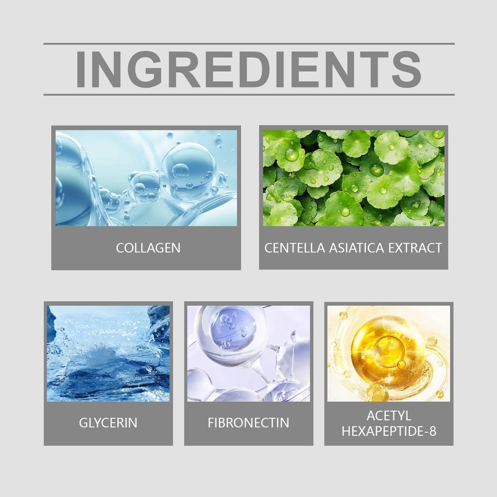 Collagen Facial Mask Moisturizes And Mildly Nourishes Facial Skin 1ml