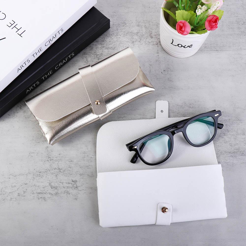 Soft Fashion Container Eyewear Case Unisex PU Leather Sunglasses Bag Glasses Storage Glasses Box