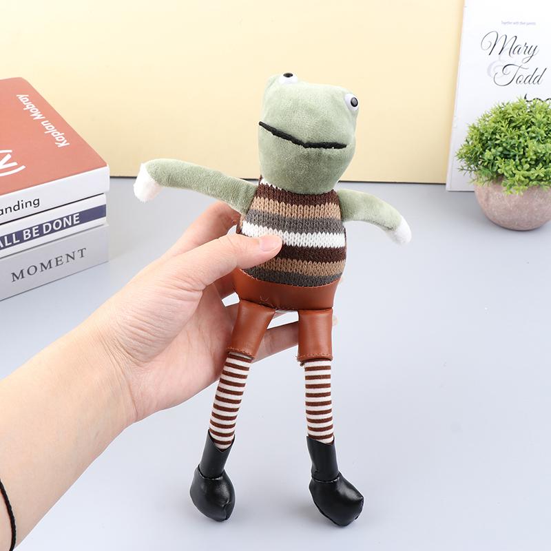 1 шт. плюшевые забавные мультяшные кожаные штаны лягушка плюшевые брелки подвеска сумка украшения мягкая игрушка в виде животного дети