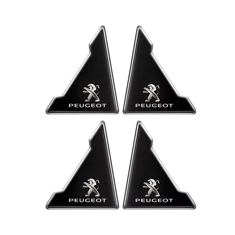 4Pcs Car Door Anti-scratch Sticker Auto Protective Decals For Peugeot 5008 408 308 a Landtrek 208 2008 3008 Rifter 508 e-Expert