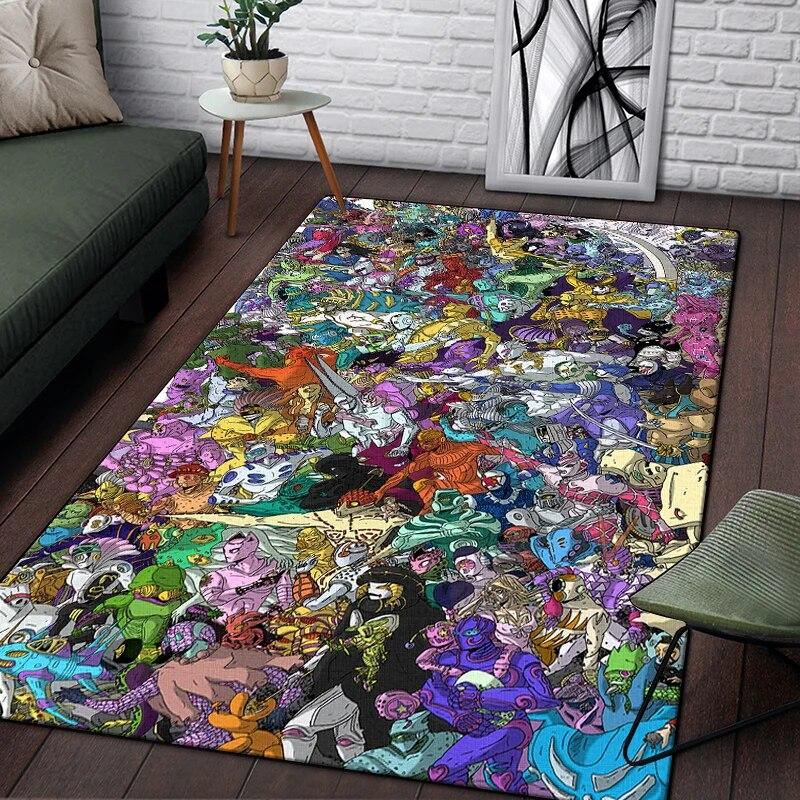 Джоджо аниме красивый ковер с рисунком для гостиной большой ковер черный мягкий ковер украшения дома коврики бохо коврики для пикника