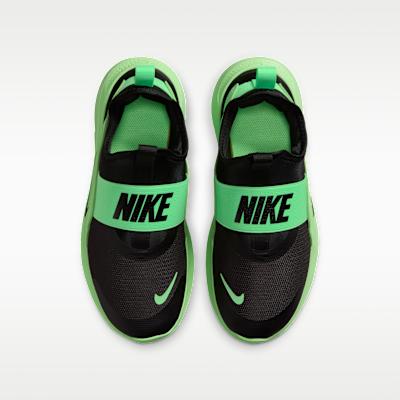 Kids' Sneakers Nike Flex Runner 4 GS 'Black Illusion Green'