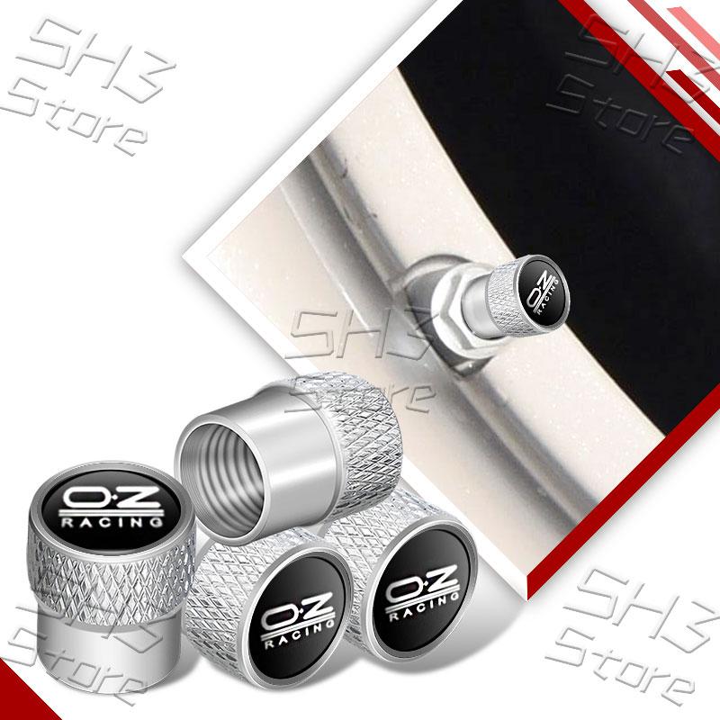 kqsdr10 4Pcs/Set OZ Racing Logo Car Wheel Tire Air Valve Stem Caps Airtight Covers For Auto Truck Motorcycle Universal Tyre Accessories