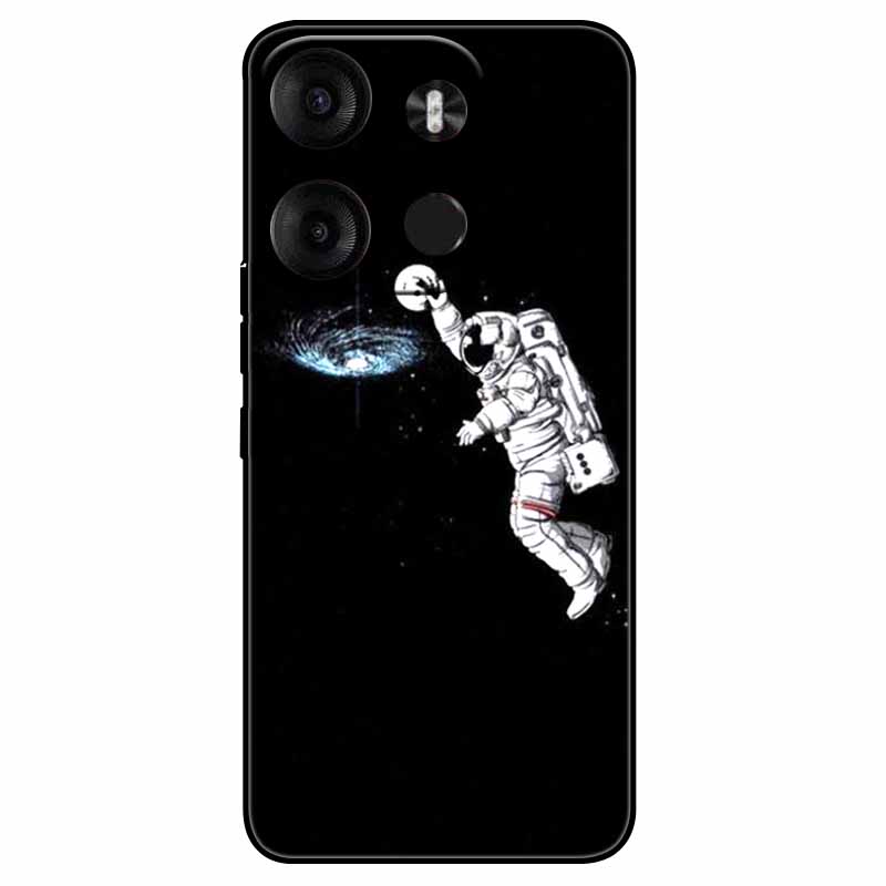 Чехол для Tecno Spark Go 2023 ТПУ Модный Милый Силиконовый Задний Чехол Для Tecno Pop 7 Pro BF7 Funda Ударопрочный Pop7pro 7Pro Capa