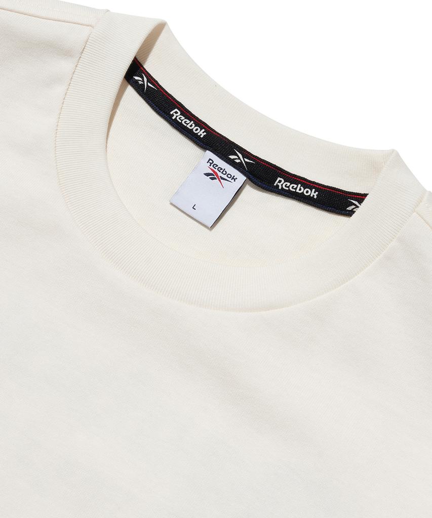 Reebok Футболка с Юнион Джеком - Цвет слоновой кости