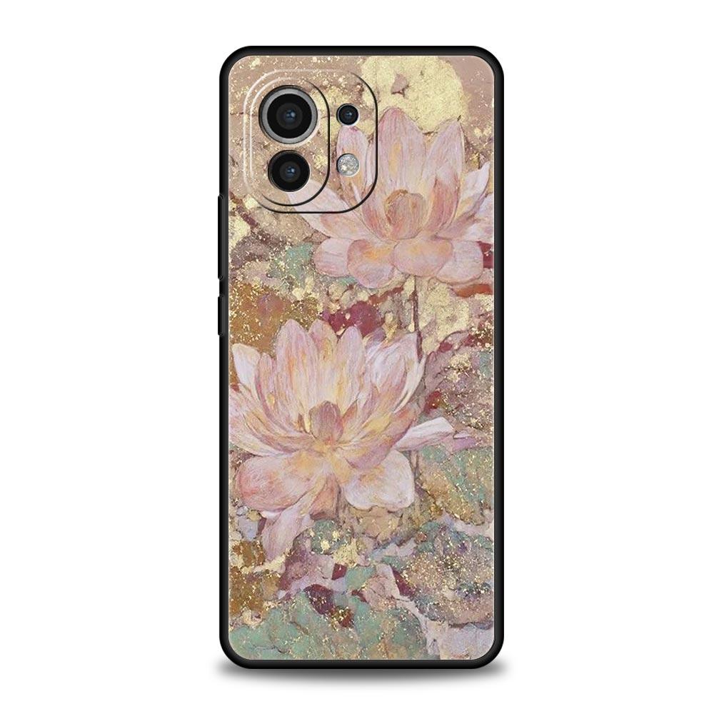 Чехол для телефона Цветок Милая Фея Рыбка для Xiaomi Mi 17 15T 15 14 14T 13T 12T Pro 12 13 Lite 5G 11T Poco X6 X7 X5 Pro Мягкая крышка