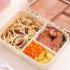 Plastic Bento Lunch Box Leak-Proof Lunchable Snack Containers  School Kids Office Worker